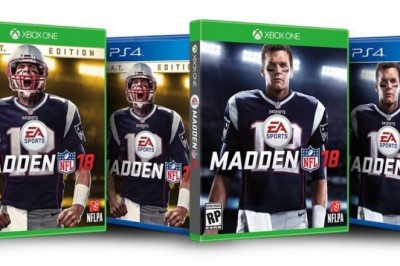 Tom Brady Honored on Cover of Madden 18