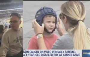 VIDEO: Disabled 4-year-old's mom speaks out after fan calls her son 'retarded' during Yankees game
