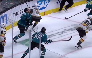 Logan Couture's Teeth Get Knocked Out From Marchessault's High Stick