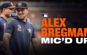 Alex Bregman Mic'd Up at Batting Practice