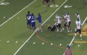 Texas high school football player charged with assault after tackling the referee