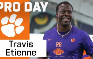 Travis Etienne's Clemson Pro Day Highlights
