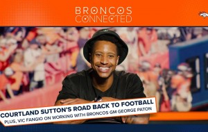 Courtland Sutton's road back to football | Broncos Connected