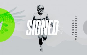 Ahkello Witherspoon Signs With Seattle Seahawks | Highlights