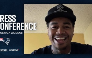 Kendrick Bourne on Cam Newton & First Impression of Pats | Press Conference (New England Patriots)