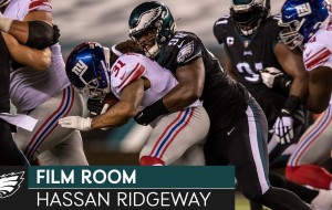 Examining Hassan Ridgeway's Versatility | Eagles Film Room