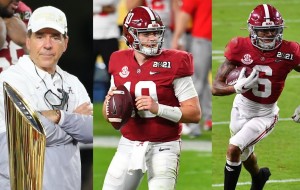 Nick Saban talks Mac Jones, DeVonta Smith, and Patrick Surtain ahead of NFL Draft | NFL News