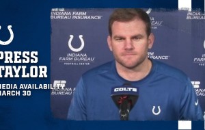 Senior Offensive Assistant Press Taylor: 100% Belief In Carson Wentz