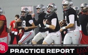 Buckeyes experimenting, looking for efficiency in open practice period