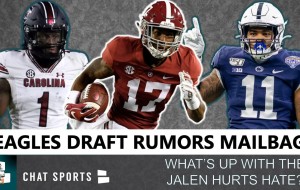 Eagles Draft Rumors Mailbag On Jaylen Waddle, Micah Parsons vs. Jaycee Horn + NFC East Prediction
