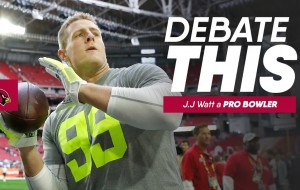 Will J.J Watt be a Pro Bowler this Season?