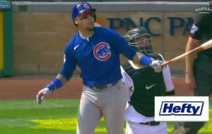 Javier Baez Golfs a Go-Ahead 2-Run Blast