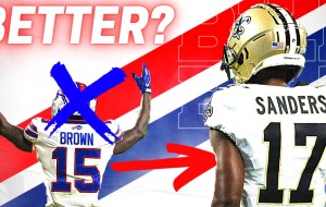 Why Buffalo Bills Emmanuel Sanders is BETTER than John Brown