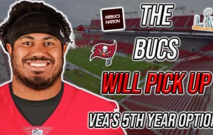 Tampa Bay Buccaneers WILL PICK UP Vita Vea's 5th year option!