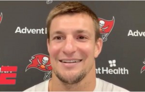 Rob Gronkowski on Tom Brady’s leadership and Julian Edelman’s retirement