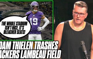 Pat McAfee Reacts To Adam Thielen Trashing On Packers' Lambeau Field